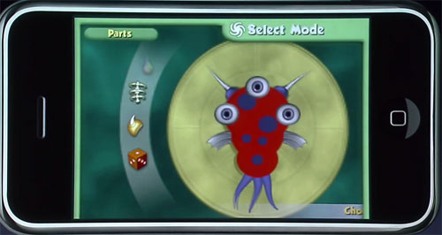 Spore su Apple iPhone