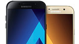 Samsung Galaxy A3, A5, A7 (2017) ufficiali e resistenti ai liquidi: ecco le specifiche tecniche