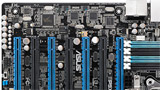 7 slot PCI Express per la scheda madre Asus P9X79-E WS
