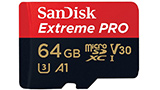microSD SanDisk Extreme Pro da 64 GB e 100 MB/s in offerta a 42,99 Euro su Amazon