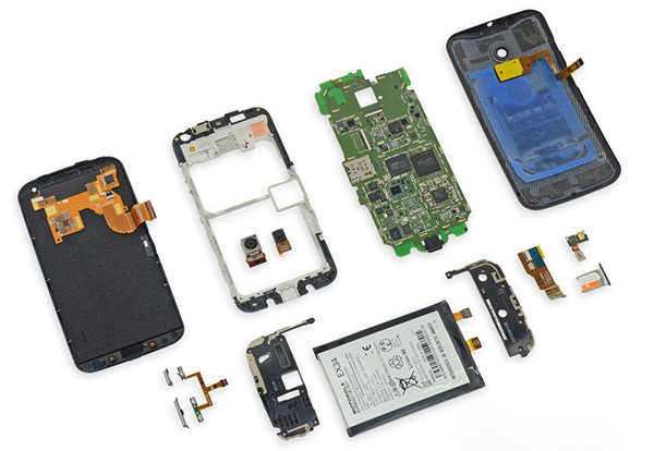 Motorola Moto X internal teardown