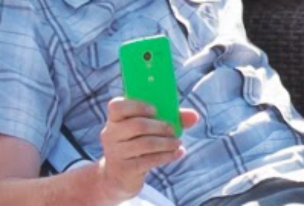 Motorola Moto X colore verde zoom