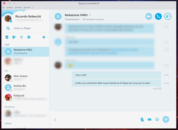 Skype per Linux Beta