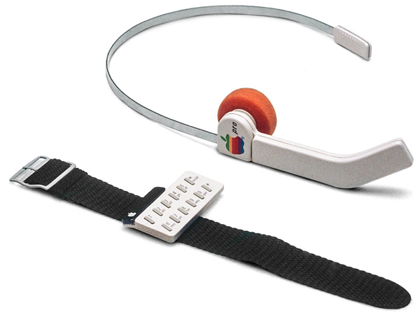 Concept del 1984 di uno smartwatch Apple