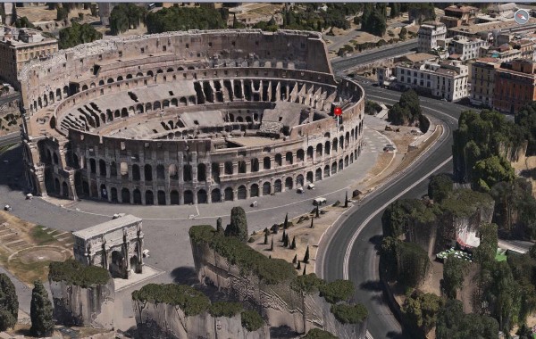 Apple Maps, Colosseo