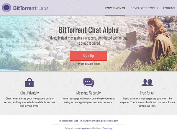 BitTorrent Chat