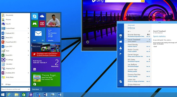 Windows 9, nuovo Menu Start classico