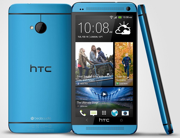 HTC One, blu
