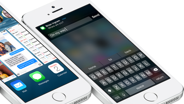 iOS 8, notifiche interattive