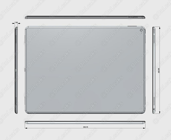 iPad Pro, documenti di progettazione