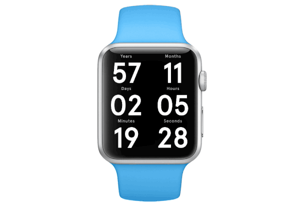 Life Clock su Apple Watch