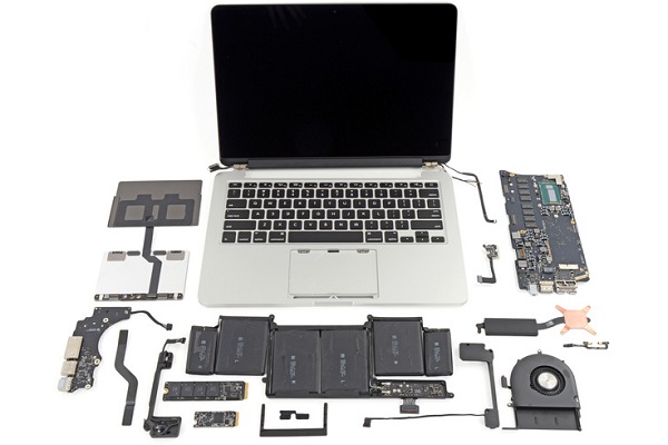 MacBook Pro con display Retina, 13 pollici, interni