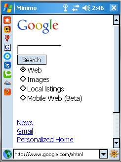 Minimo Web Browser