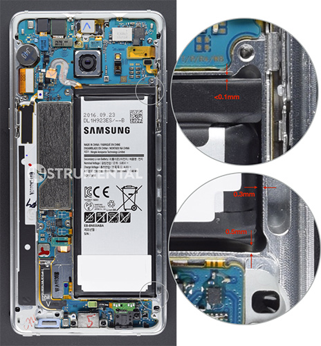 Galaxy Note 7 perché esplodono