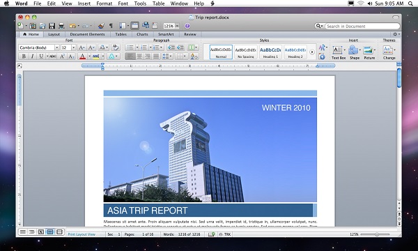 Microsoft Office for Mac