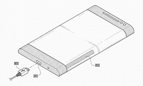 Samsung Galaxy, brevetto smartphone a tre facce