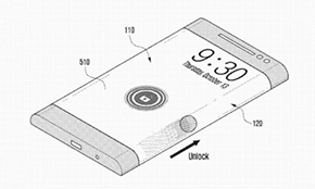 Samsung Galaxy, brevetto smartphone a tre facce