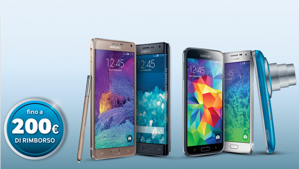 Samsung, promozione gennaio 2015