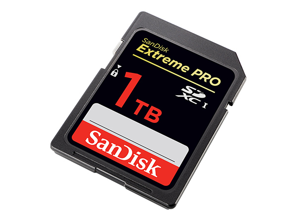 SanDisk, scheda SD da 1TB