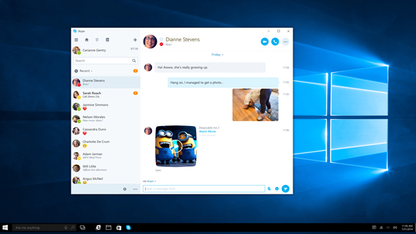 Skype UWP