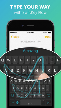 SwiftKey, tastiera per iOS 8