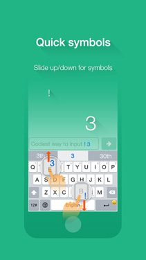 TouchPal, tastiera per iOS 8