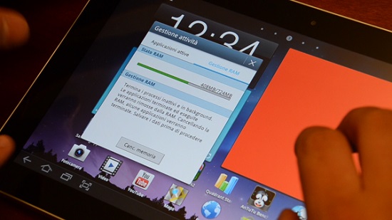 Samsung TouchWiz, tablet
