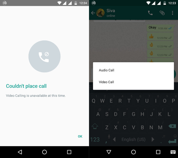 WhatsApp sfida Skype, si prepara a videochiamate