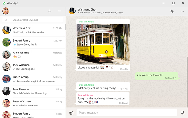 WhatsApp PC Mac