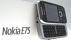 Nokia E75: l'email in mobilità diventa facile 