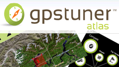 GPS Tuner Atlas: navigazione per l'outdoor