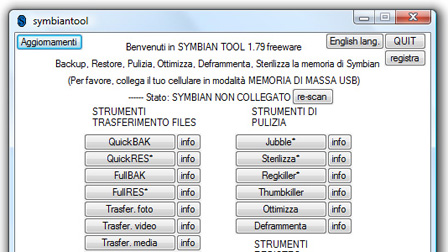 Symbian Tool: backup, pulizia e altro per il vostro Nokia