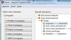 Beyond Compare per il confronto di file e cartelle