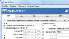 NetSetMan per la gestione di più profili di rete