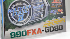 MSI 990FXA-GD80: la prima scheda socket AM3+