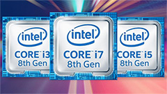 Da Intel i primi processori Core i7 e Core i5 di ottava generazione