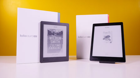 Kobo Aura H2O vs Kobo Aura ONE: il confronto tra i due eReader impermeabili