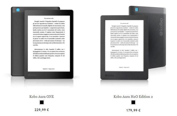 libri su kobo aura