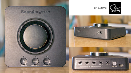 Creative Sound Blaster X3: basta una USB-C per espandere l'audio di PC, Mac e portatili