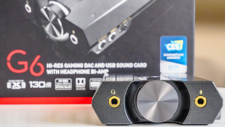 Sound BlasterX G6: piccolo e potente Amplificatore e DAC da gaming