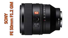 FE 50mm F1.2 GM, il più luminoso del catalogo Sony