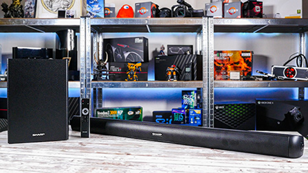 Sharp HT-SBW202: soundbar 2.1 con subwoofer wireless per TV da 40 pollici in su