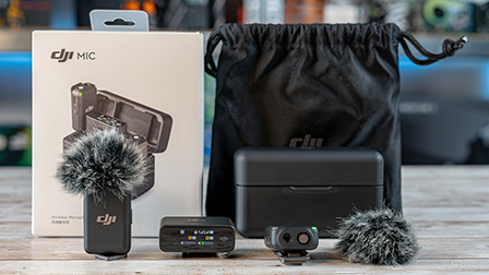 DJI MIC: ricevitore e coppia di microfoni wireless per audio di qualità in modo semplice
