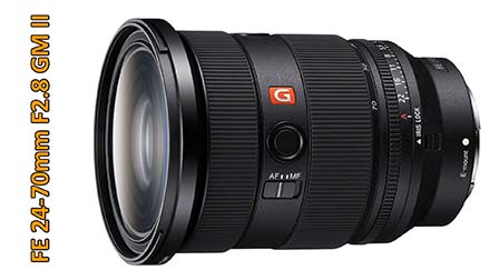 Sony FE 24-70mm F2.8 GMaster II, minor peso e più funzioni, soprattutto per videomaker