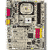 Soltek SL-85DR3, i845PE e PCB argentato