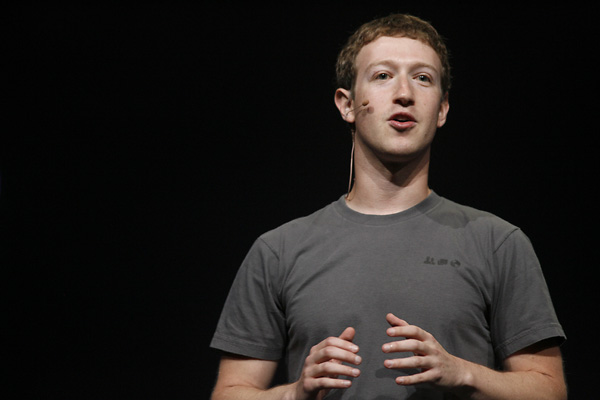 Mark Zuckerberg, il miliardario CEO e fondatore di Facebook
