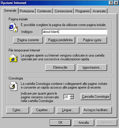 Microsoft Internet Explorer | Pagina 1: Configurazione | Hardware Upgrade