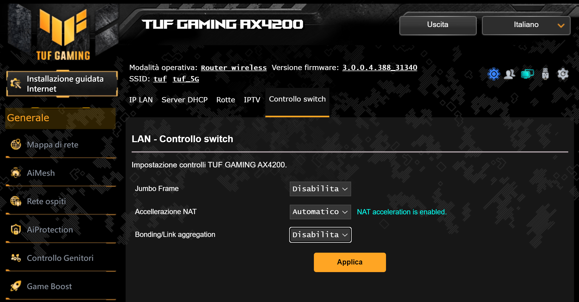ASUS TUF Gaming AX4200
