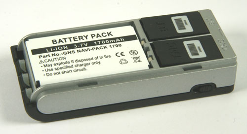 La grossa batteria del ricevitore
