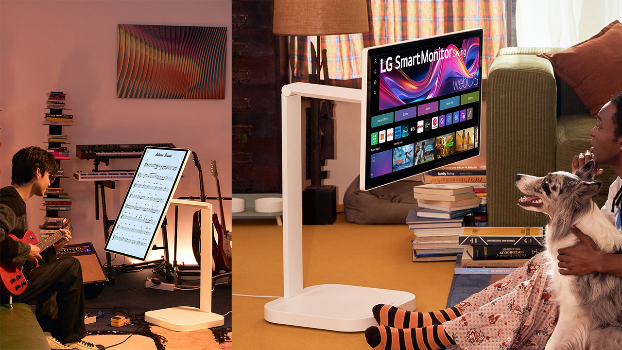 LG Swing: il monitor portatile orientabile